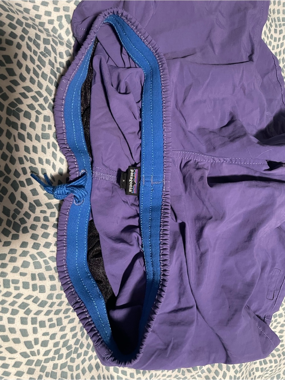Patagonia Purple Athletic Women's Shorts - Picture 3 of 3